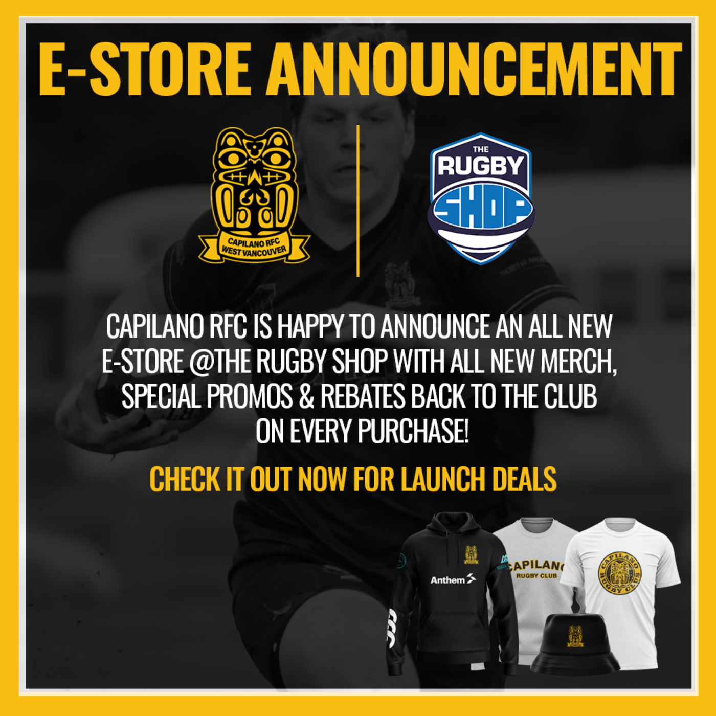 Capilano RFC E-Store Launch - Capilano RFC